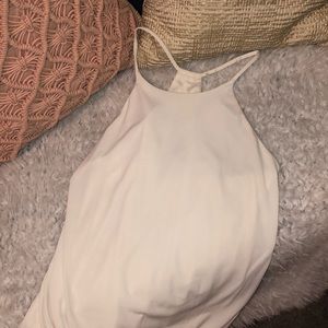 Off white tank top
